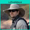 Summer Outdoor Fishing Hat For Men With Large Brim Sun Protection And Breathability