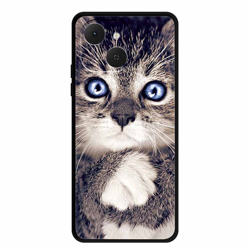 Phone Cover For Tecno Spark 40C Cases Silicone Bumper Lovely Soft TPU Coque for Spark 40 C Funda Tecno Pop 10 Pro Protector Case