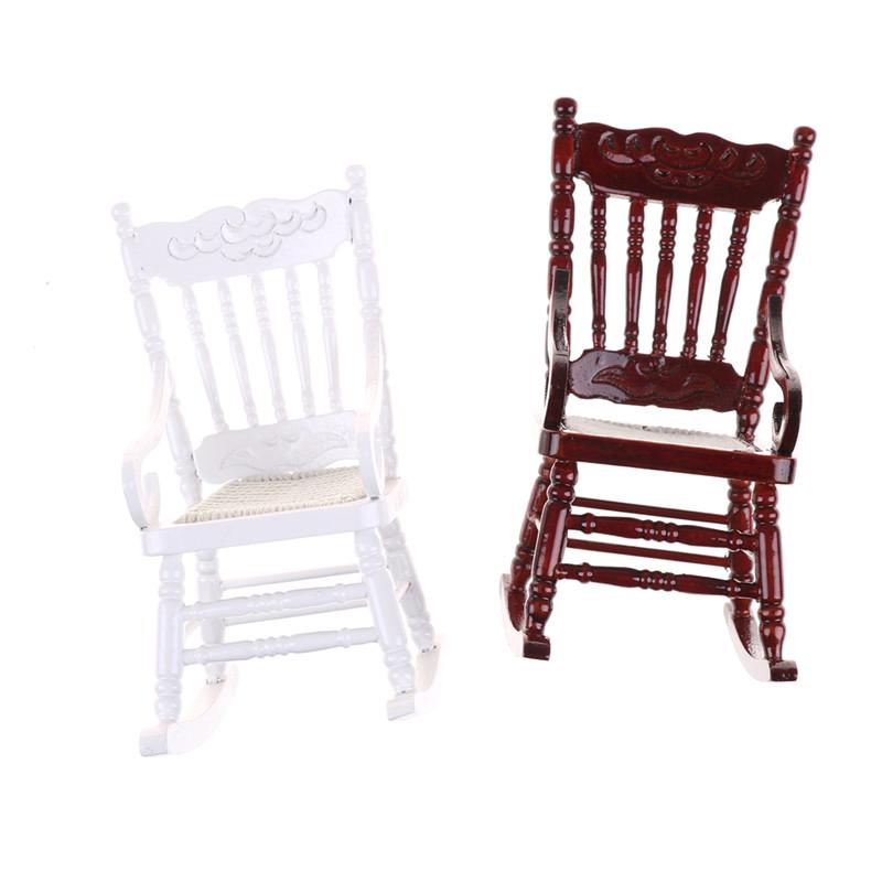 1buc mini scaun balansoar țesut mobilă cu cotiere