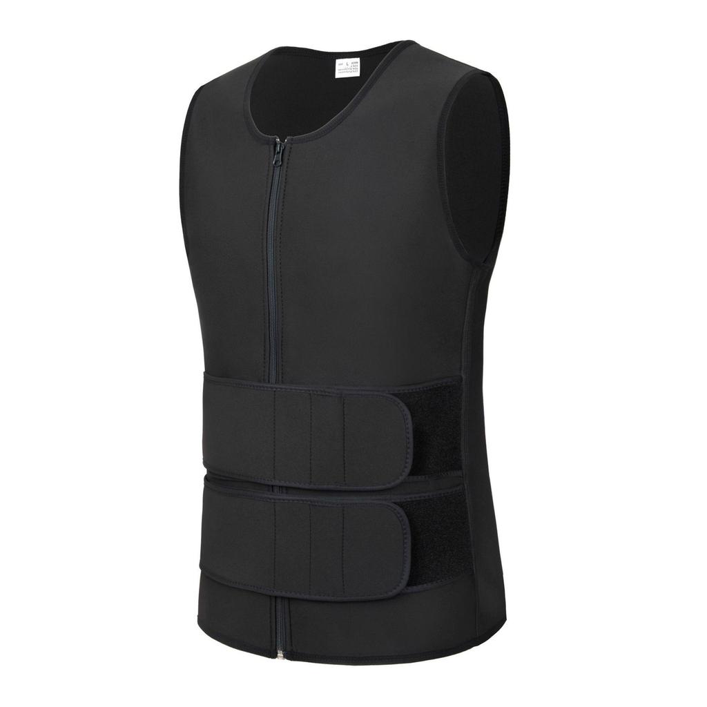 Men's Neoprene Waist Belt Vest: Sweat-Proof, Winter Warm, Body-Shaping, Sweat-Wicking Fitness Gear