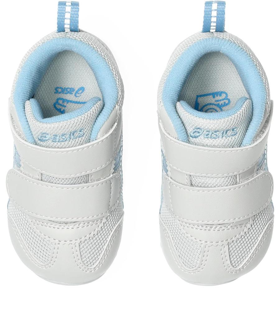 Sukusuku Idaho Baby Medium Light cm Shoes, T, Gray/Light Blue, 414, 15.0