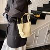 Fashion Bag Women's New Solid Color Versatile Shoulder Messenger Bag