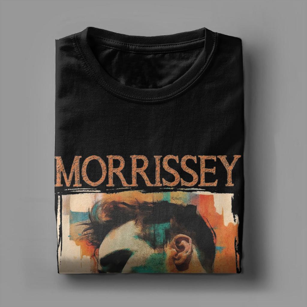 Vintage The Smiths T-Shirts Men Round Collar Cotton T Shirt Morrissey 80s 90s Short Sleeve Tee Shirt Original Clothes