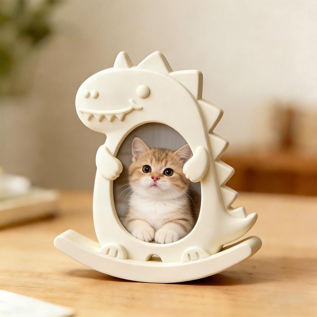 Handmade Animal Shaped Picture Frame Silicone Mold For Special Home Decoration Gifts Desktop Ornament