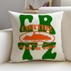 Street CCorteizS Cushion Cover Breathable and Skinfriendly Linen Pillowcase Square Removable and Washable Cushion