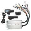 1500W 36V 48V Bürstenloser Motor Controller Set Gashebel LCD Panel mit Sperre Geschwindigkeitsregelung Schalthebel für