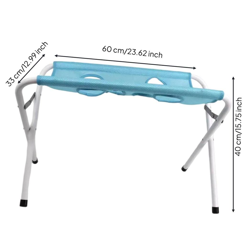 Pet Grooming Sling with Stand Freestanding Bath Support Compact