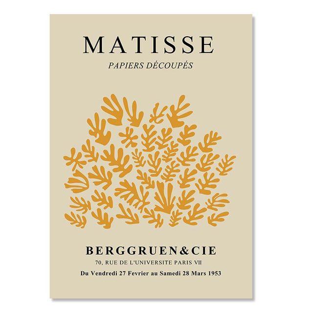 Matisse Poster Yayoi Kusama Poster und Drucke Leinwand Patings Blumenmarkt Wandkunst Bilder für Wohnzimmer Boho Dekor