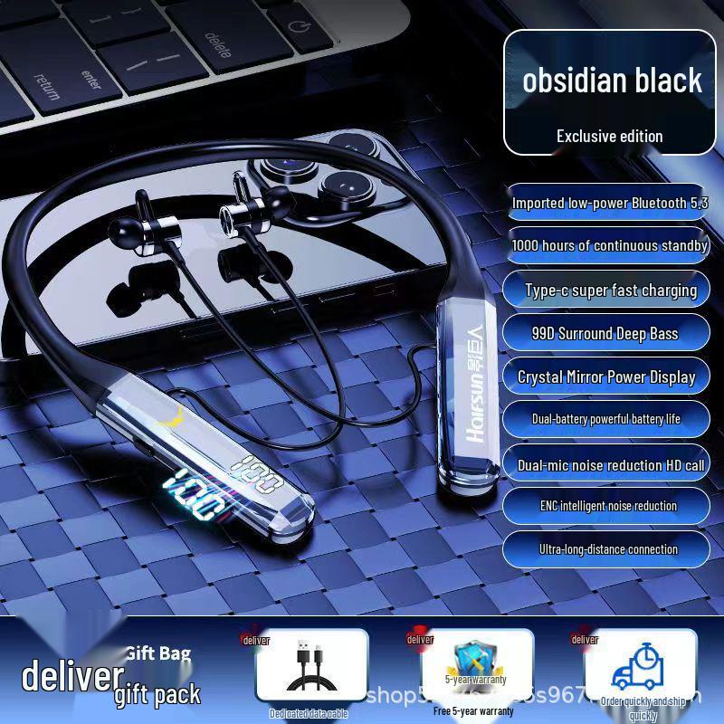 Bluetooth Earphones with Long Battery Life - Low Latency, Touch Control, Sports Series