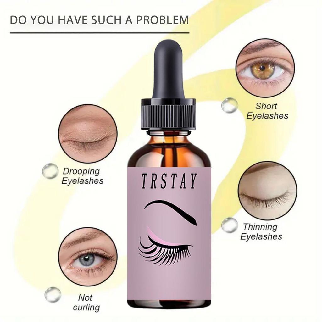 Suero para el crecimiento de pestañas Productos para realzar las cejas Pestañas más largas, más gruesas y abundantes Cuidado potenciador de pestañas para hombres y mujeres