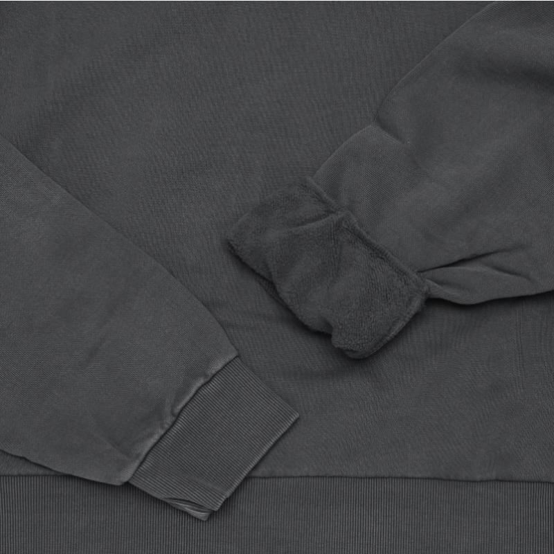 Entai Studio Eternal Zip Washed Black Hoodie Zip Up Es2202wb