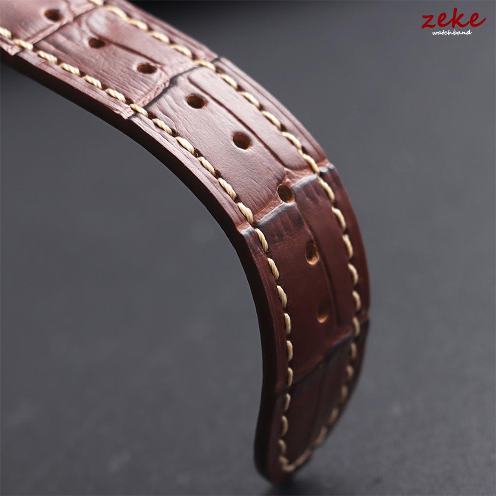 13/15/16/18/19/20/21/22mm Universal Genuine Cowhide Watch Band Vintage Stitching Straps for Men Women Bracelet Belt Accessories