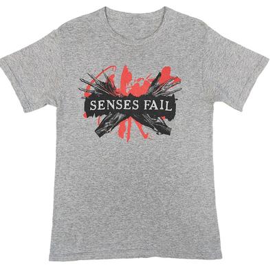 Frohe Weihnachten Senses Fail Band Baumwolle Grau Vollgröße Bis 4XL T-Shirt BT522 Unisex T-Shirt