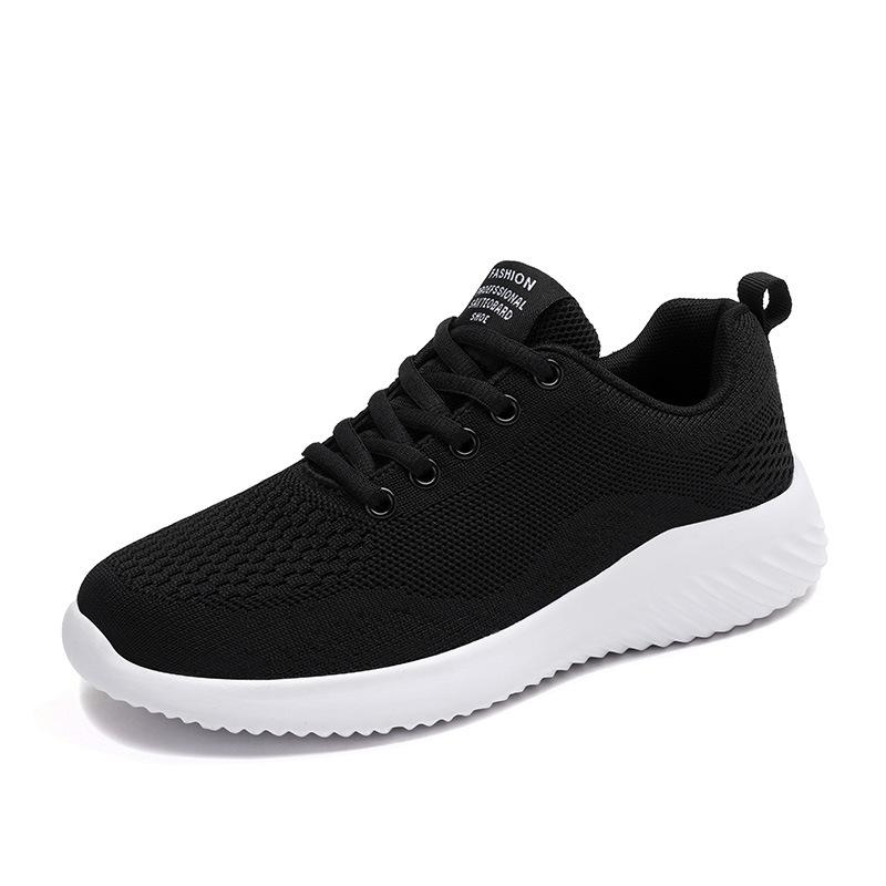 Spring New Lightweight Breathable Sports Shoes Flat Casual Shoes Comfortable Running Shoes