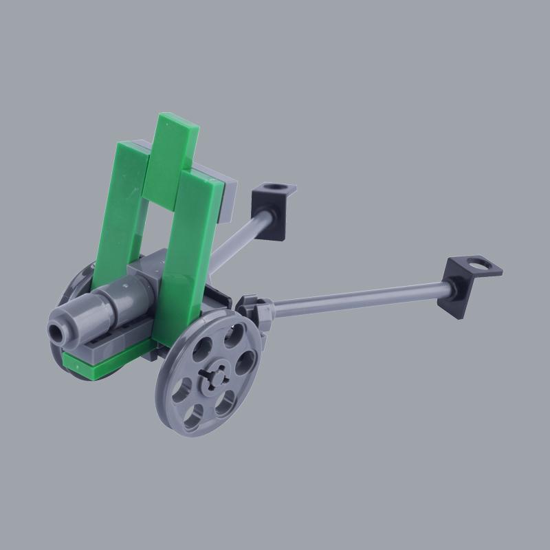 WW2 German Military Antitank Gun Building Blocks Army Soldier Figures Infantry Artillery Tower Weapon MOC Model Bricks Boys Toys