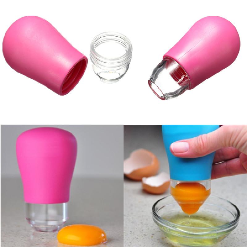 Egg Kitchen Silicone Separator Suction Function Home Cooking Supplies Baking