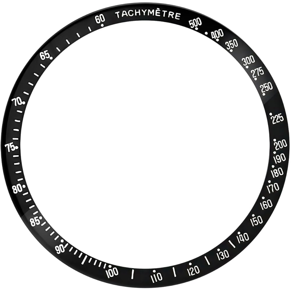 

Bezel Insert Replacement Omega Speedmaster Watch 321, 145.022, 145.012 Black