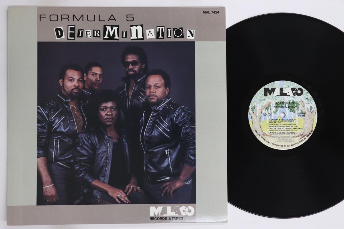 

LP Record FORMULA 5 - Determination MAL7424 MALACO 1985 US Soul/Funk Used
