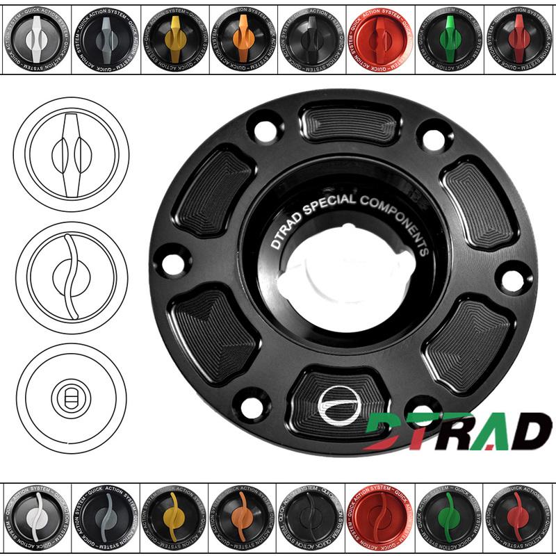 For TRIUMPH STREET TRIPLE 765 RS Daytona 660 Trident 660 CNC Keyless Quick Turn Fuel Tank Cap Motorcycle Airbox Gas Oil Cap
