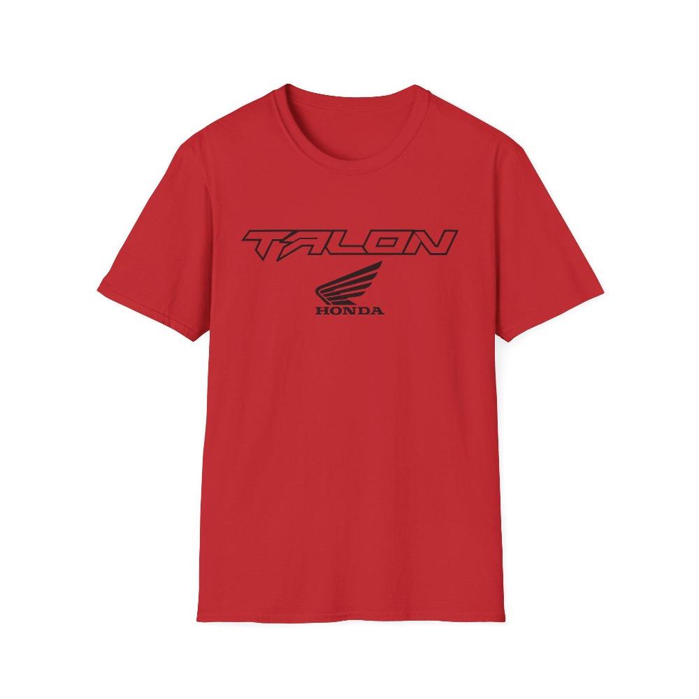 

Honda Mens and Womens Tshirt Summer Luxury Brand Tee Honda Talon Shortsleeved Spring and Autumn Motorcycle Cycling Top S