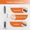 2PCS Silicone Oil Brush Basting Pastry Brush for Grilling BBQ Baking