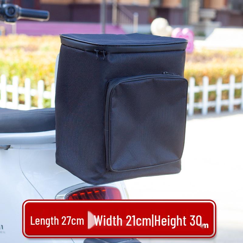 Large-Capacity Front Trunk Helmet Bag for Electric Vehicles