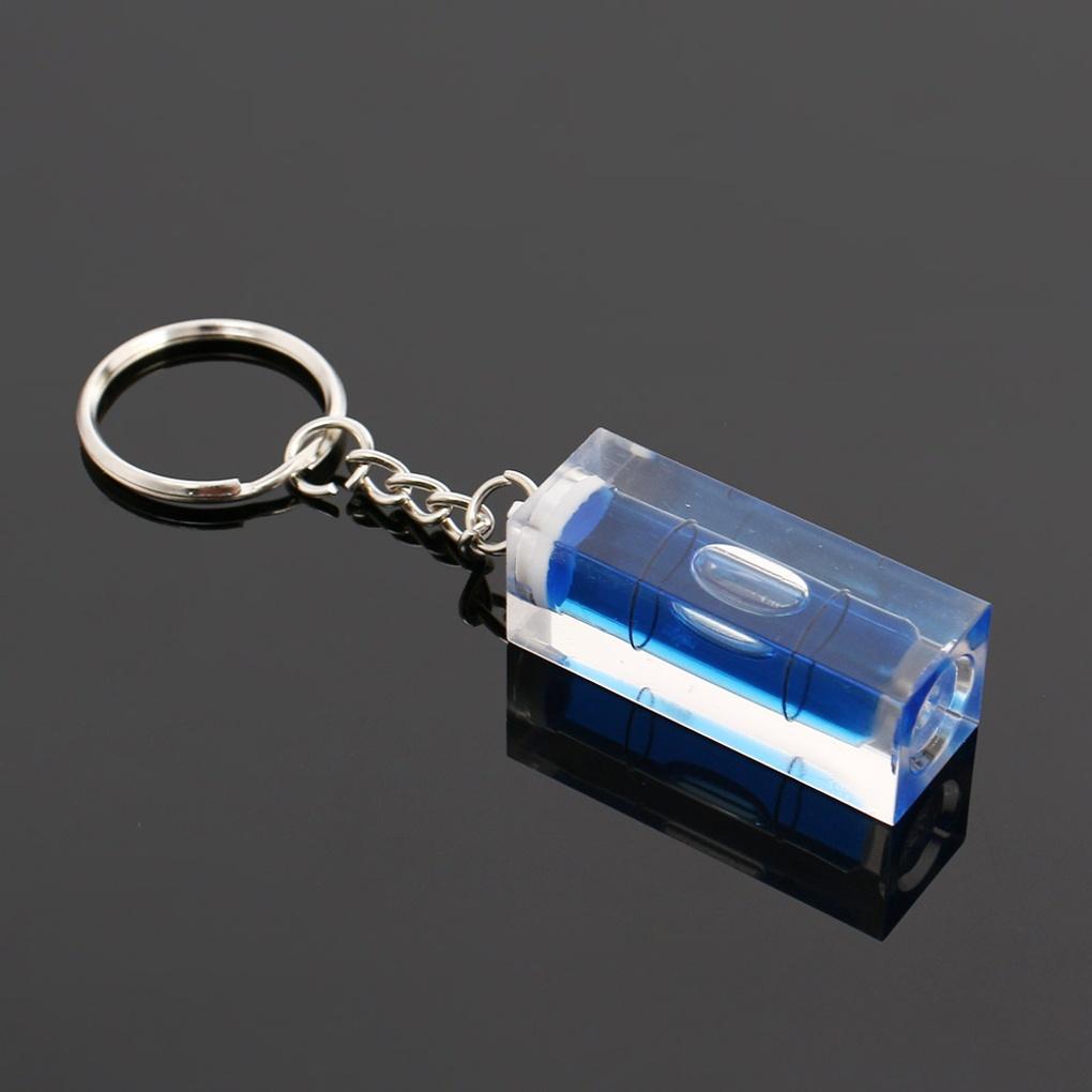 Portable Level Keychain (Blue) Level Keyring