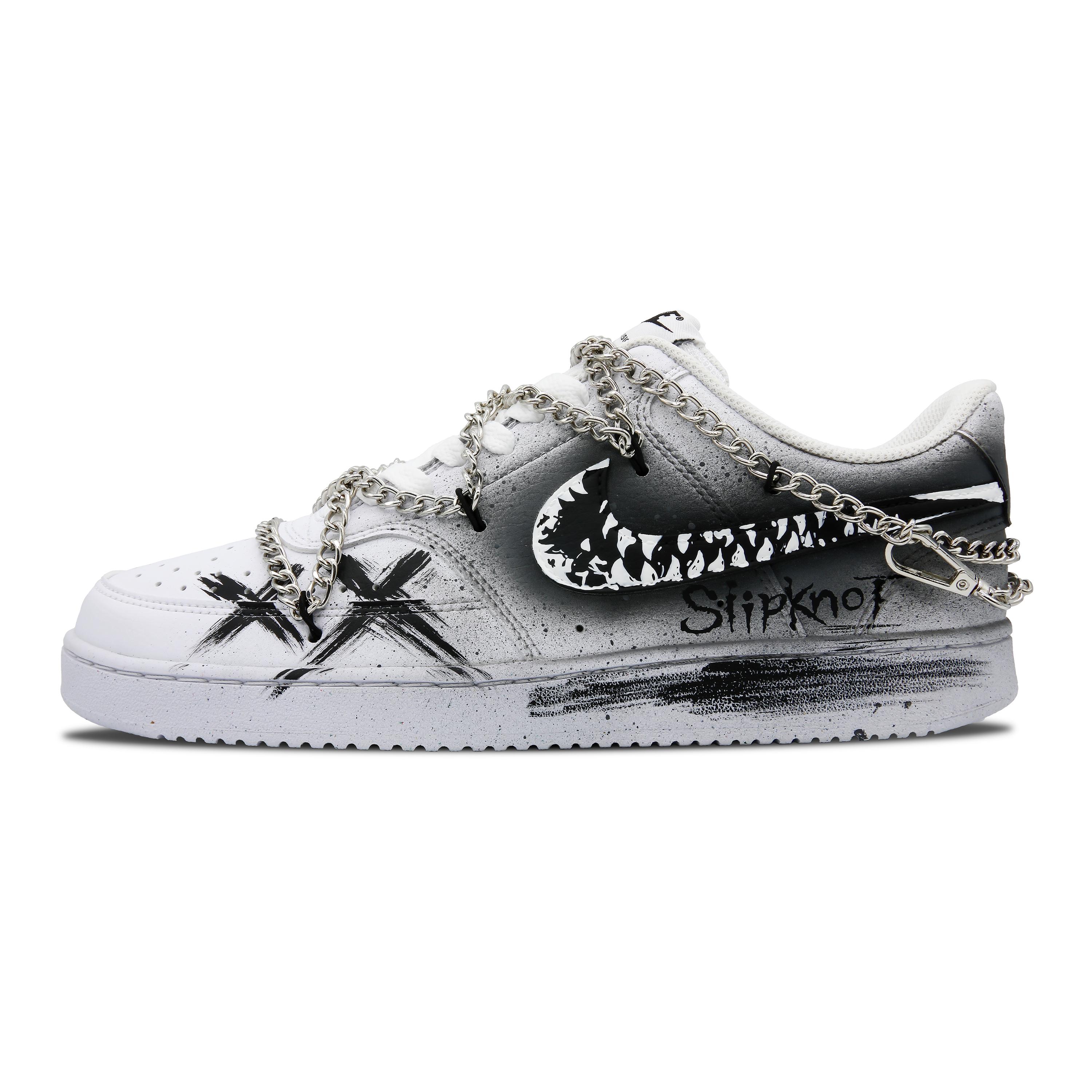 Nike Court Vision 1 Нескользящая Амортизация Устойчивая к истиранию Легкая DH2987-101(Команда60-) 44