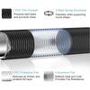 Professional 6/7 inch Dryer Vent Hose Insulated Aluminum Foil Air Ducting Heavy-Duty Flexible Exhaust Pipe Kitchen