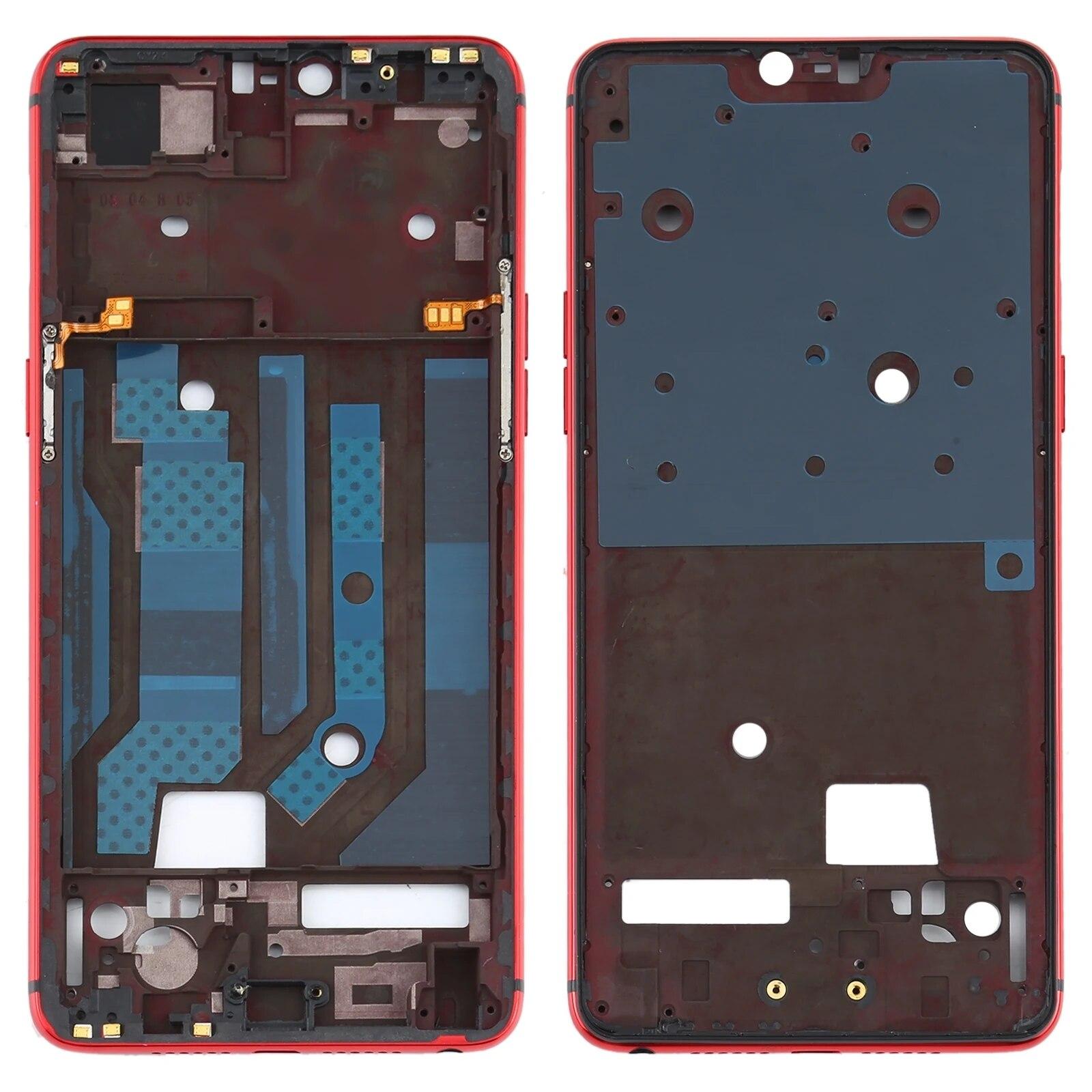Для OPPO R15 Pro/R15 PACM00 CPH1835 PACT00 CPH1831 PAAM00 передняя панель корпуса ЖК-дисплея, лицевая панель красный