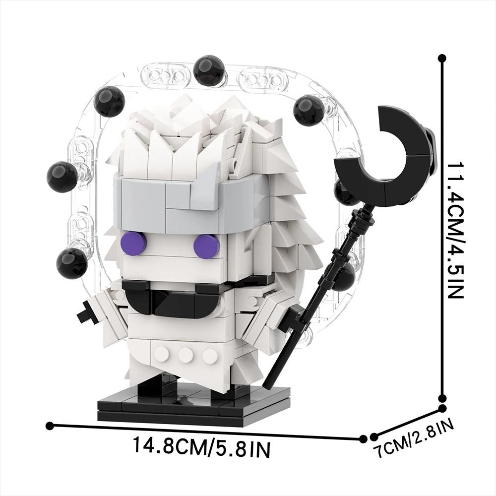 MOOXI Anime Cartoons MOC Bricks Set Compatible BrickHeadsed Building Blocks Parts Kids Education Toys For Children Birthday Gift