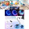 Vibrant Spinning Ufo Fidget Toy For Kids With Led Lights And Usb Charging