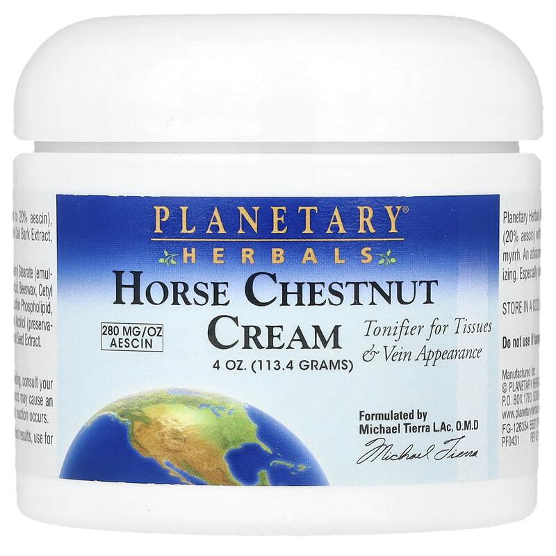Horse Chestnut Cream, 4 Oz (113.4 G)
