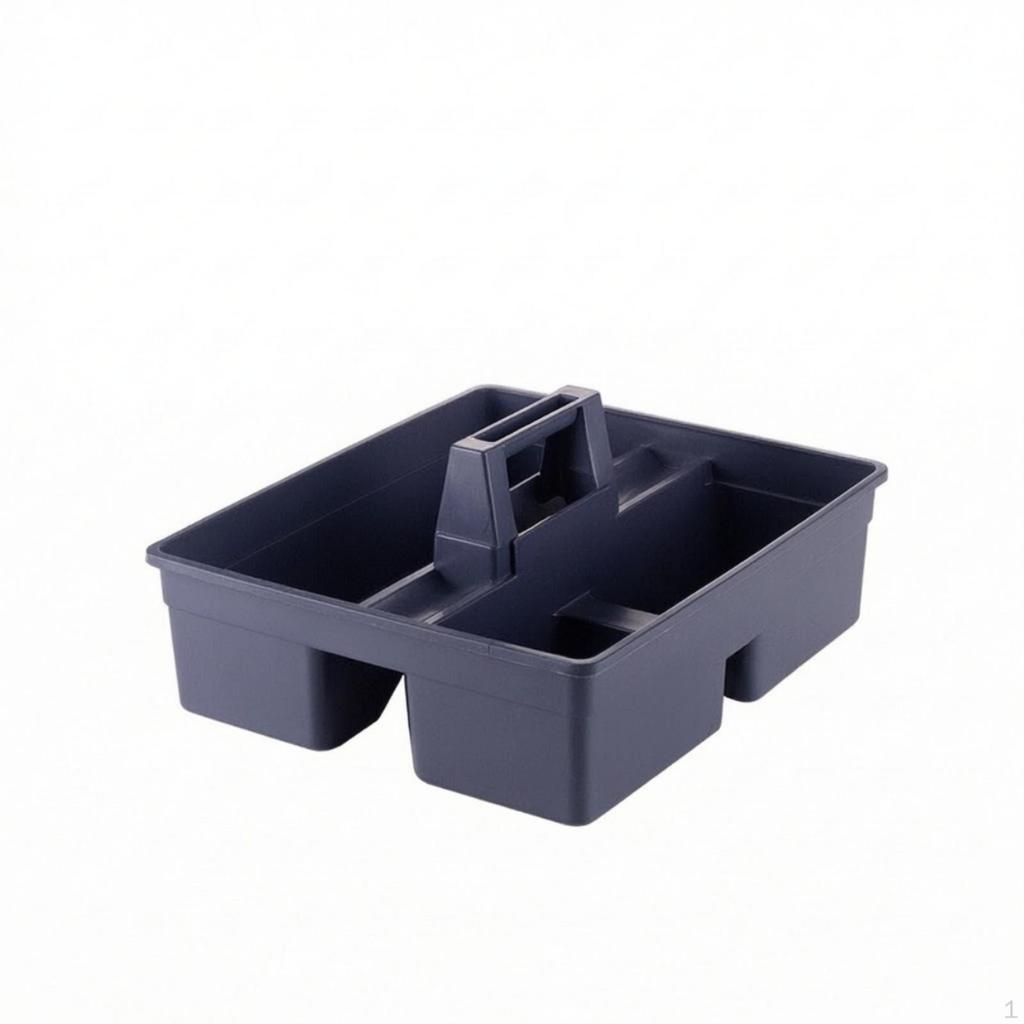 Divided Cleaning Carrier Handheld with Handle Plastic Supply