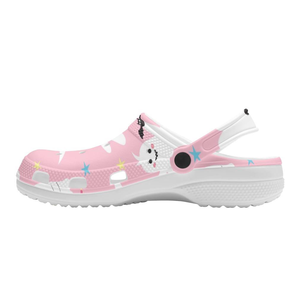 Color Print EVA Summer Shoes Unisex Quick Dry Soft Slip On Summer Use Outdoor Garden Home Beach Daily Shoes Casual Walking