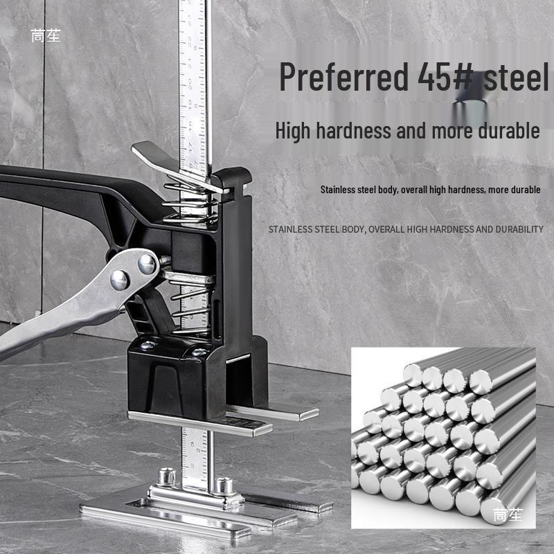 Multifunctional Door & Window Installation Lifter - Anti-Theft, Tile Leveling, Cabinet & Home Tool