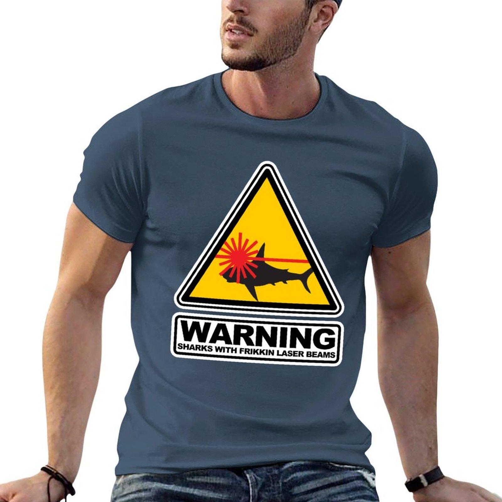 Sharks With Frikkin Laser Beams Tshirt Unisex T Shirt Designer Unisex T Shirts For Unisex Casual Tshirt S