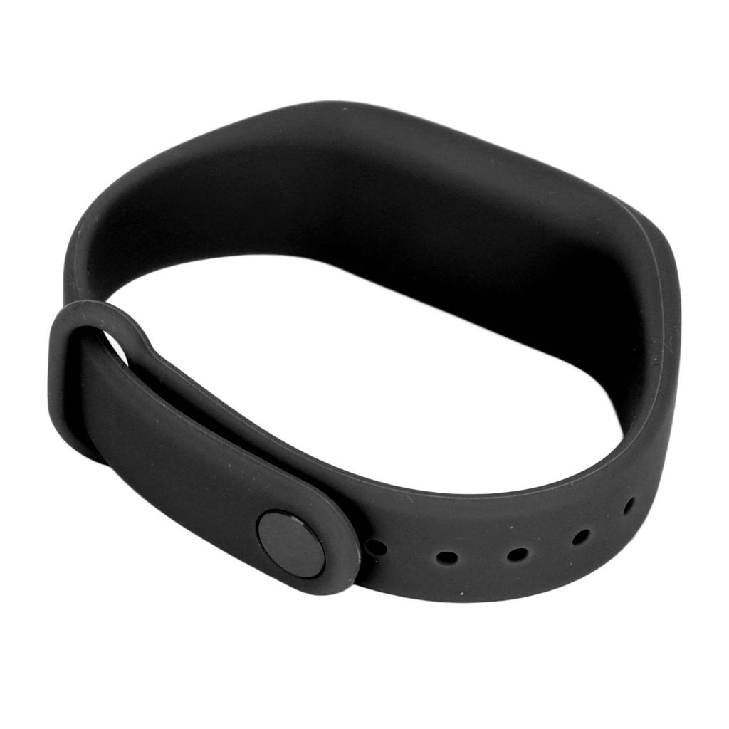 Silikonový řemínek k hodinkám Náhradní pásek Nastavitelný náramek k hodinkám pro Garmin Vivofit3Černý