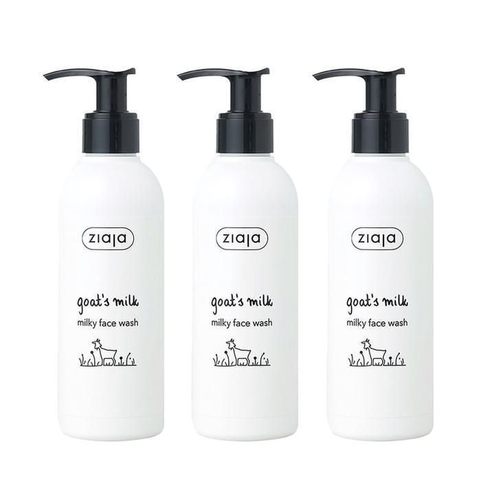 Ziaja Goat Milk Cleansing Gel 200ml X 3 2508 (40015116)