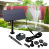 5W 5V Water Fountain Garden Decoration with Stake Solar Power Panel Water Pump Watering System Energy Saving Kits for Fish Tank