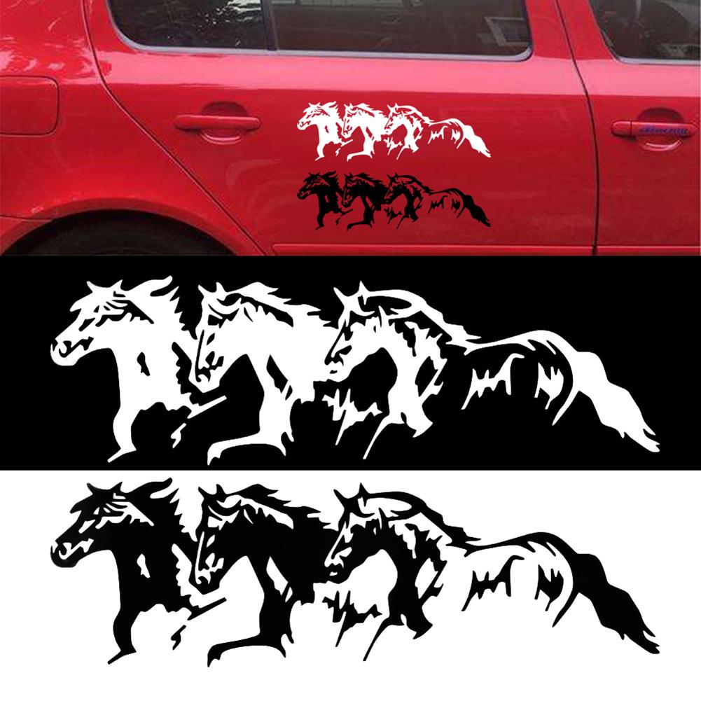 Waterproof Car Sticker Black Decoration Sticker PET Material