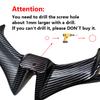 Motorcycle Front Fairing Winglet Wing Cover Trim For YAMAHA YZF R15 V3 2017 2018 2019 2020 2025 Shark Fin Beak Moto Accessories