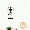 Skeleton Iron Wall Art Halloween Gothic Outdoor Metal Sculpture