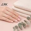 Quick Nail Art Tips 24Pcs Women Nude Press on Nails, Short Oval Natural Stick-on Fake Nails Glossy Full Cover Glue False DIY Manicure Supplies