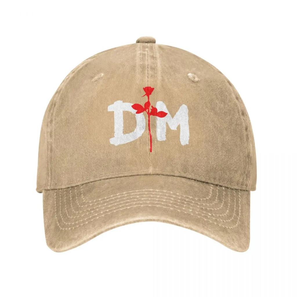 Gorra de Béisbol para Hombre y Mujer Banda DM Dave Gahan Martin Gore Sombreros Lavados Desgastados Gorra Actividades Gorra Snapback