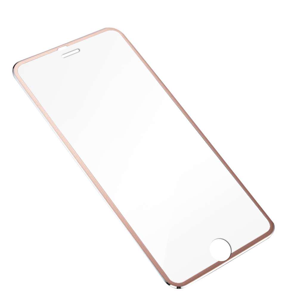 3D Curved Full Cover Tempered Glass Titanium Alloy Edge Film Screen for 6/6S/6 plus/6S Plus/7/7 Plus/8/8 Plus