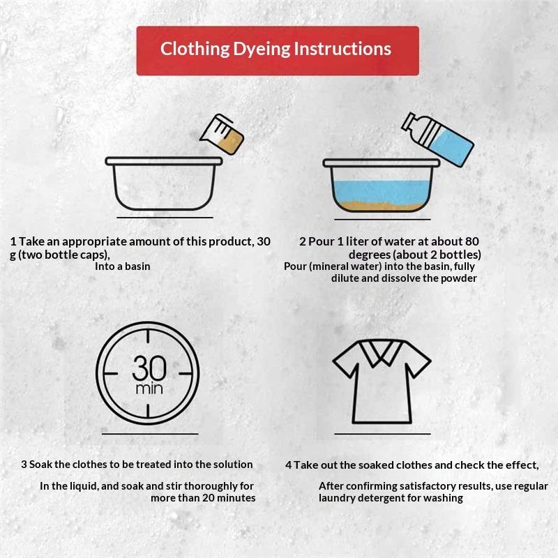 Wybiel i Przywróć Dodatek do Prania Odplamiacz, Wzmacniacz Wybielania, Eliminator Żółknięcia, Odświeżacz Tkanin do Białych Ubrań Użytek Domowy Proszek Wybielający