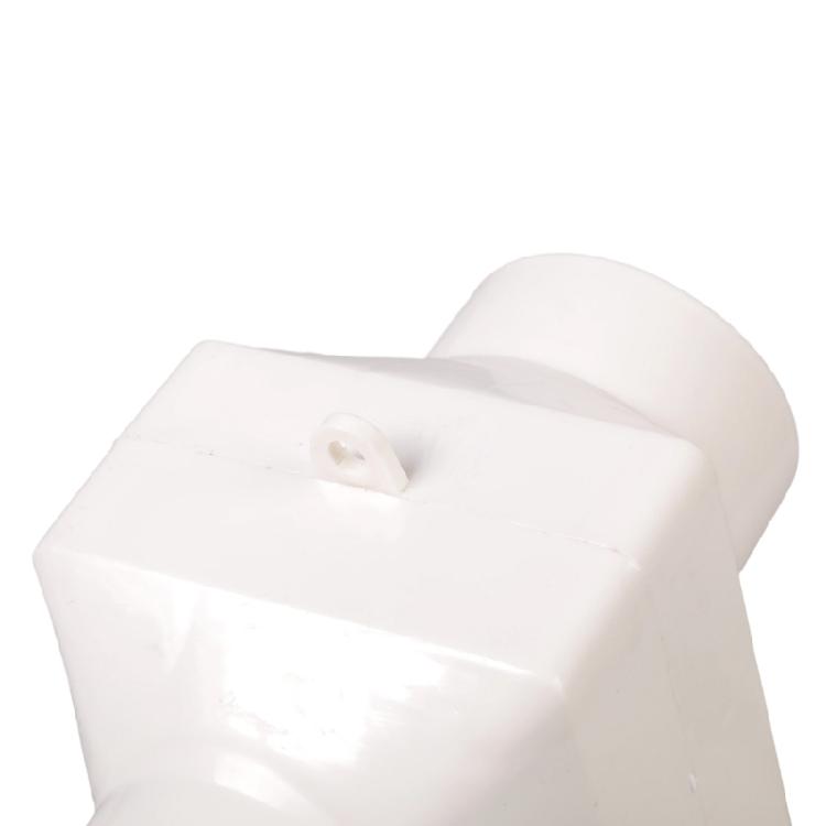 2 Inch PVC Duct Boosters Fan 18W Low Power Consumption Exhaust Fan For Indoor Air Circulation And Fume Extraction