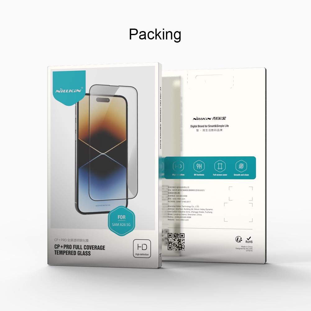 Für Samsung Galaxy A26 5G Glas NILLKIN CP+Pro Displayschutzfolie aus gehärtetem Glas