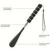 1pc Adjustable Length Shoe Horn - No Squatting/Bending Needed, Extendable Shoe Lifter with Hanging Hook, Heavy-Duty for Elderly
